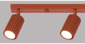 Bodové svietidlo v tehlovej farbe 6,5x81 cm Gleam – Sollux