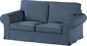 Poťah na sedačku Ektorp (rozkladacia, pre 2 osoby) NOVÝ MODEL 2012 farba produktu modrá látka zapletaná