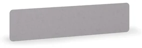 Akustická nástenka 180 x 40 cm, sivá