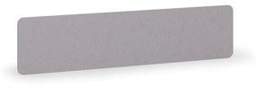 Akustická nástenka 180 x 40 cm, sivá