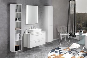 Sapho Sapho, CIRASA umývadlová skrinka 139,6x75x46cm, 3x zásuvka, dub alabama, CR141-2222-31