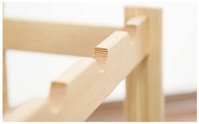 ATMOWOOD Drevený regál na víno - 42 fliaš