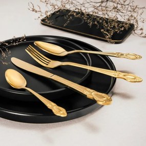 Súprava príborov MANOR zlatá 722943 (24 ks)