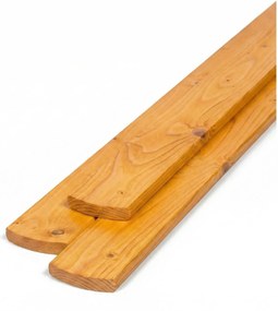 Plotovky, zaoblené, svetlá lazúra, balenie 10 ks, 20 x 95 x 1800 mm