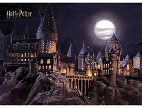 Detská fototapeta Harry Potter Hogwarts Moon 252 x 182 cm, 4 diely