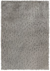 Obsession, Kusový koberec My Valley 245 Silver, 80x150, šedá, obývacia izba