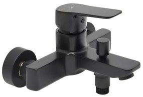 Vaňová batéria SAT Cube Way bez sprchového setu 150 mm čierna matná CU222C, 1 ks