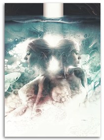 Gario Obraz na plátne Zrkadlový Obraz na plátne - Barrett Biggers Rozmery: 40 x 60 cm