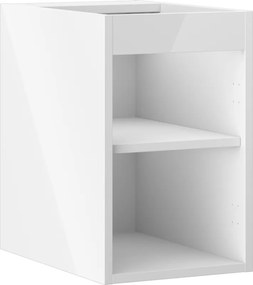Mexen Box-A, závesná skrinka 30 cm, biela lesklá, 91AX1-0300-470-1-00