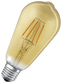 LEDVANCE Inteligentná LED žiarovka SMART+ BT, E27, ST64, 6W, 725lm, 2400K, teplá biela, jantárová