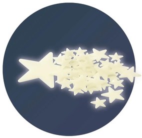 Fosforeskujúce samolepky – Hviezdy