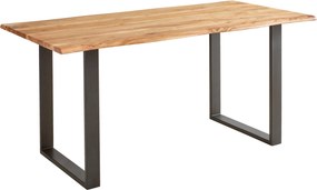 XXXLutz JEDÁLENSKÝ STÔL, akácia, čierna, farba akácie, 200/100/76 cm P & B - Online Only jedálne - 001630017105
