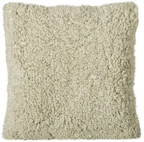DECOREUM  Obliečka na vankúš s bavlneným vláknom a striebornou niťou 45 cm x 45 cm béžová 70 % polyester 30 % bavlna 104116