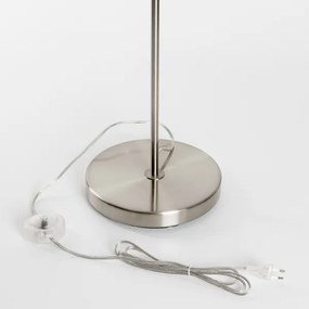 Brilagi - LED Stojacia lampa CERIA 1xE27/40W/230V pr. 25 cm sivá/matný chróm