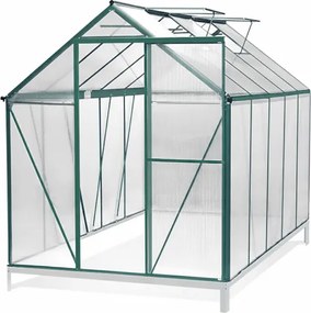 MI Polykarbonátový skleník 308x187x210cm/h