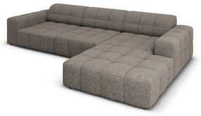 Tmavosivá rohová pohovka (pravý roh) Chicago – Cosmopolitan Design