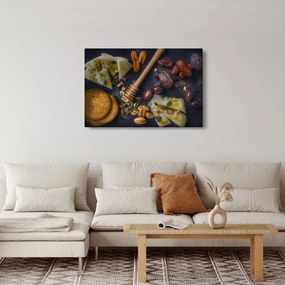 Obraz so sušeným ovocím (90x60 cm)