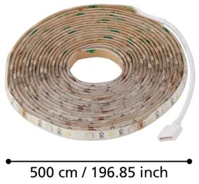 Eglo 97928 - RGB LED Stmievateľný pásik FLEX LED/20W/230V IP20 5m