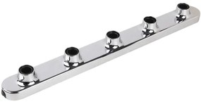 ONLI - Nástenné svietidlo HOLLYWOOD 5xE14/6W/230V chróm