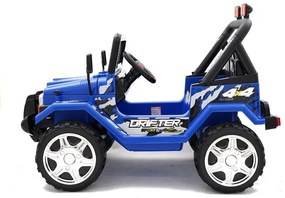 LEAN CARS ELEKTRICKÉ AUTÍČKO JEEP S618 - NELAKOVANÉ - MODRÉ - 2x45W - 12V7Ah - 2024