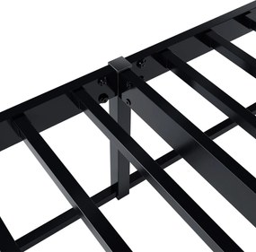 Posteľ Batoni 180x200 - čierna