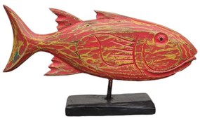 Ryba bojovnice červená 40 cm