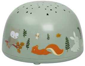 A Little Lovely Company - lampa s projektorom - kamaráti z lesa