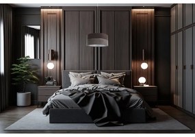 Luster na lanku TWIST 1xE27/60W/230V hnedá/strieborná