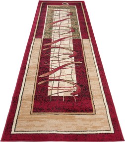 TA Koberec 5118B ČERVENÝ ATLAS PP Rozmer: 100x250 cm