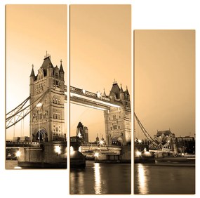 Obraz na plátne - Tower Bridge - štvorec 330FC (75x75 cm)