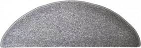 Vopi Nášľapy na schody Eton šedý polkruh, samolepiaci - 28x65 polkruh (rozmer vrátane ohybu)