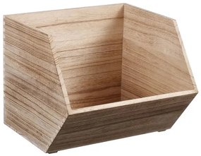 Drevená bednička, úložný box stohovateľný, STACKY (M - 26x25x22)