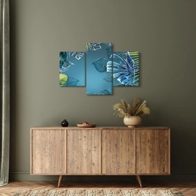 Obraz - Listy tropických rastlín (90x60 cm)