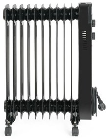 G21 Merapi olejový radiátor, 11 rebier, 2500 W,čierny