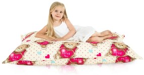Sedací vak s motívom Macíkov – XL/XXL | Roztomilý doplnok do detskej izby Veľkosť: XL