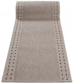 Behúň Floorlux 20329 strieborný / čierny