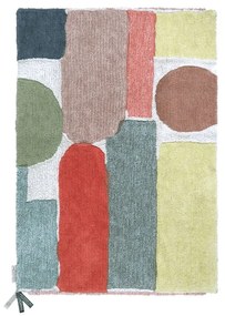 Prateľný ručne tkaný vlnený detský koberec 170x240 cm Abstract – Lorena Canals