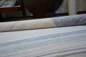 Vlnený koberec MOON DEEP sivý