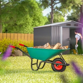 Fúrik GREG s plastovou vaničkou, max. 100l/250kg, zelená/čierna Gardebruk