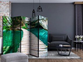Artgeist Paraván - Plitvice Lakes National Park, Croatia [Room Dividers]