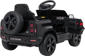 Elektrické autíčko Land Rover Defender čierne