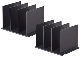 Plastové organizéry do skrine na kabelky v súprave 2 ks Smart – YAMAZAKI