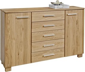 XXXLutz ŠIROKÁ KOMODA, dub, farba duba, 141/86/36 cm Dieter Knoll - Komody - 000442007216