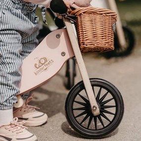 Drevené balančné odrážadlo Tiny Tot Plus 2v1 ružová