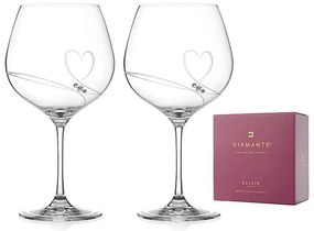 Diamante Pohár Romance 640 ml, 2 ks