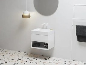 Skrinka pod umývadlo bez umývadla Ravak Lite 60x43x45 cm biela X000001855