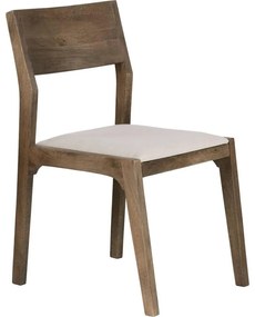 Eglo 424959 - Jedálenská stolička CALAMBA 84x55 cm hnedá/krémová