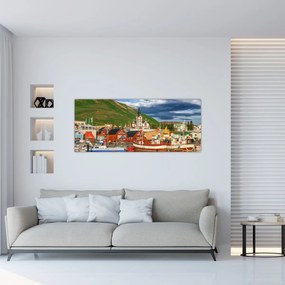 Obraz - Húsavík (120x50 cm)