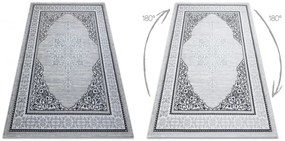 Koberec GLOSS 8490 52 Ornament - slonia kosť, sivý