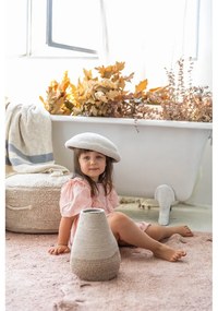 Béžový látkový detský kôš na hračky ø 23x27 cm Mushroom – Lorena Canals